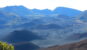 A view looking down into the Haleakala Crater
