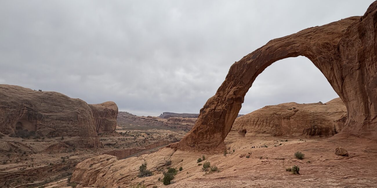 a sandstone arch