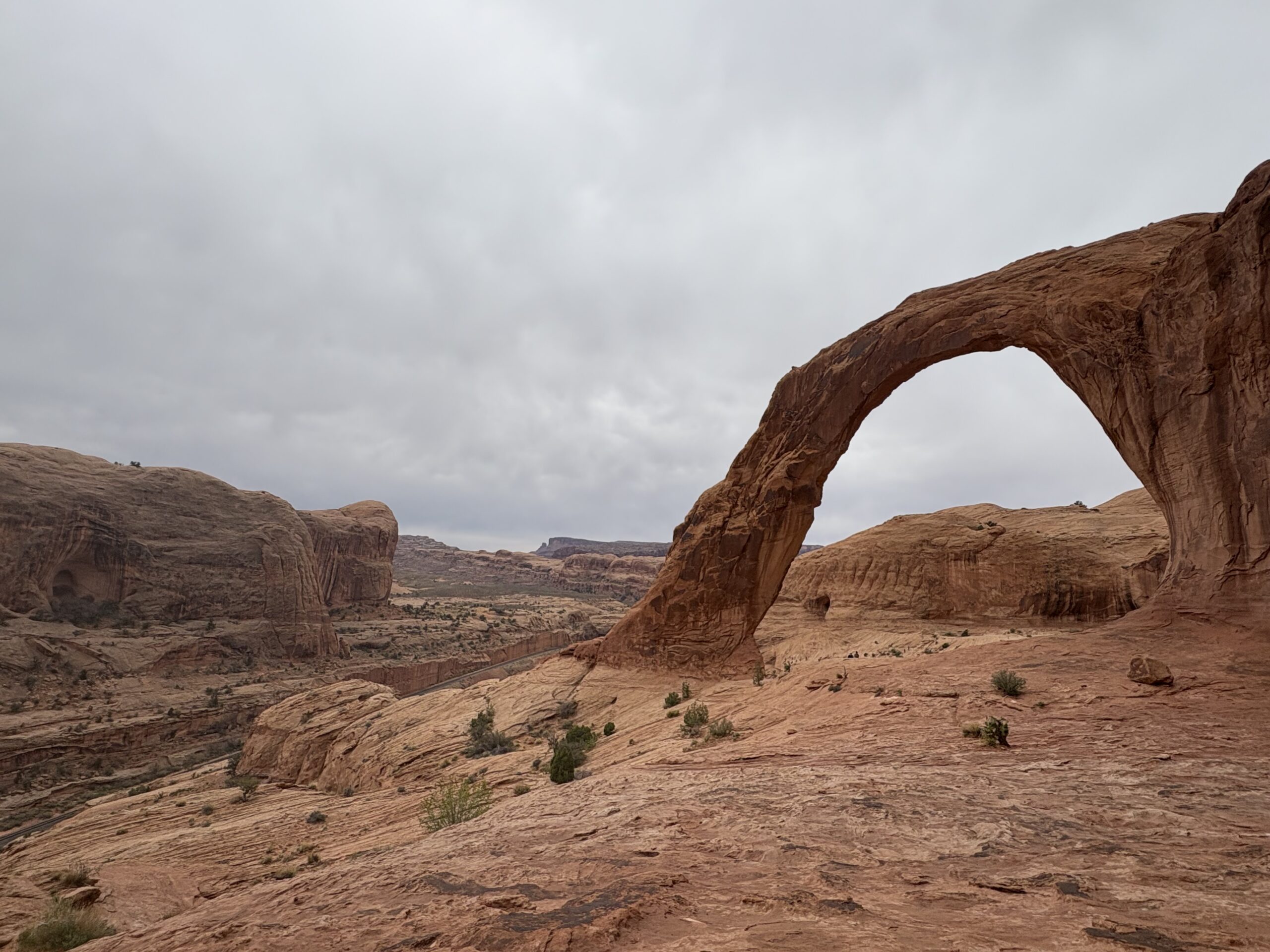 a sandstone arch