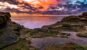Tidepools at Cabrillo National Monument at sunset