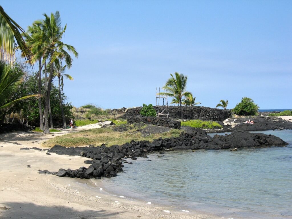 Heiau at Honokōhau