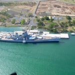 Battleship Missouri at Pearl Harbor