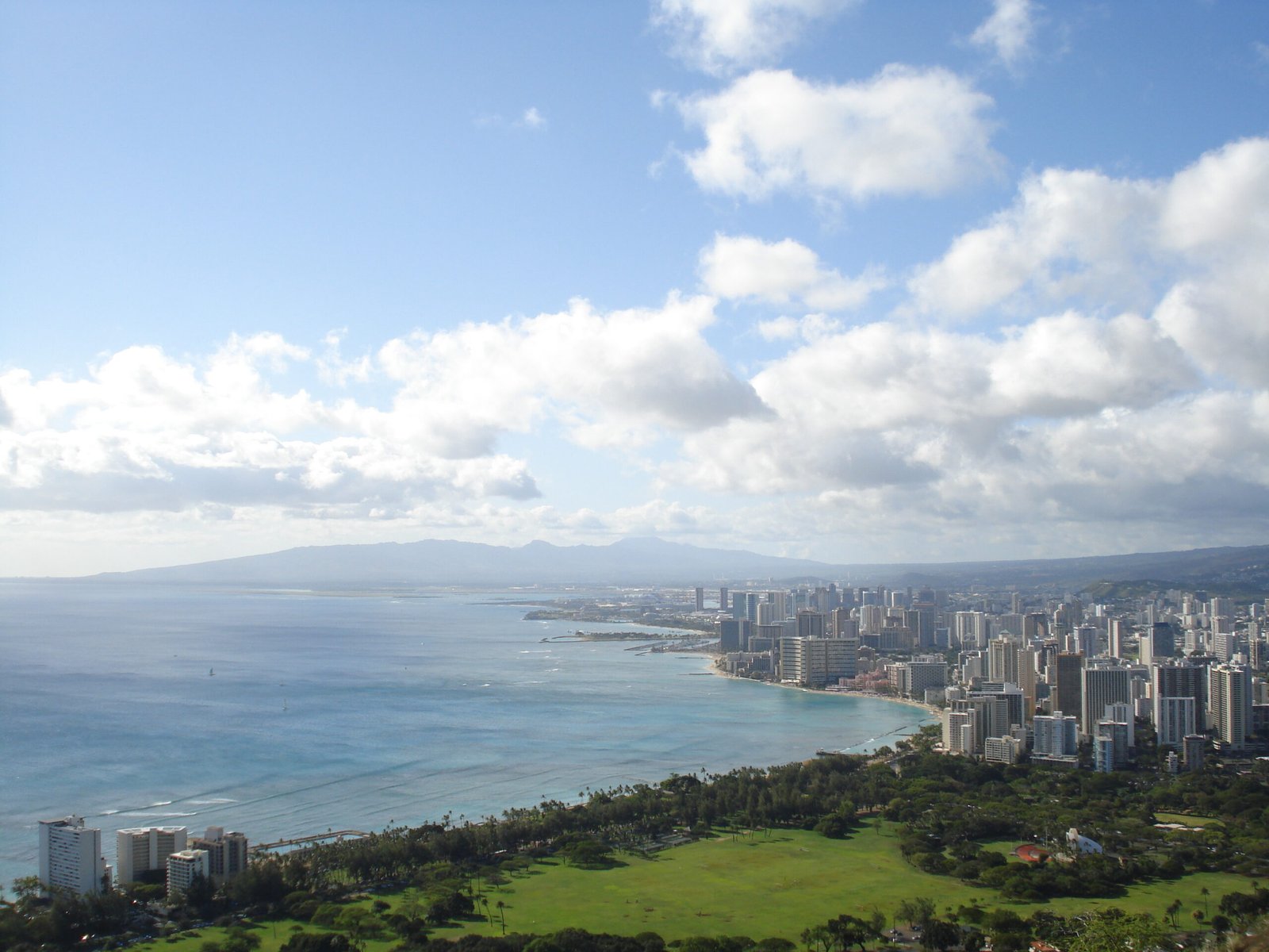 Waikīkī from Diamond Head